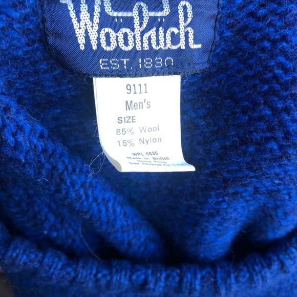 Vintage Woolrich Mens Wool Crewneck Sweater XL - Picture 3 of 8
